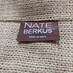Nate Berkus jute curtain panel